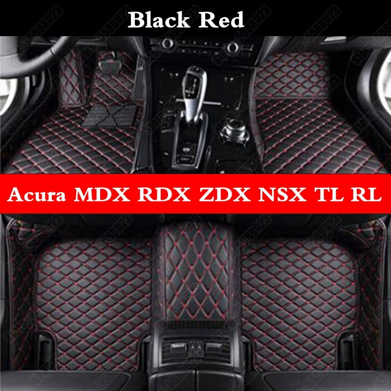 

All Weather Custom Car Floor Mats for Acura MDX RDX ZDX NSX TL RL ILX TLX TSX Luxury Leather Cars Foot Mat Auto Suvs Pads Carpet