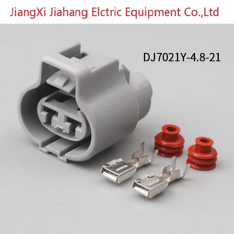 176143-6 176146-6 Freeshipping 200sets DJ7021Y-4.8-11/21 2Pin AMP 자동차 전선 커넥터 VW,BMW,Audi,Toyota,NISSAN
