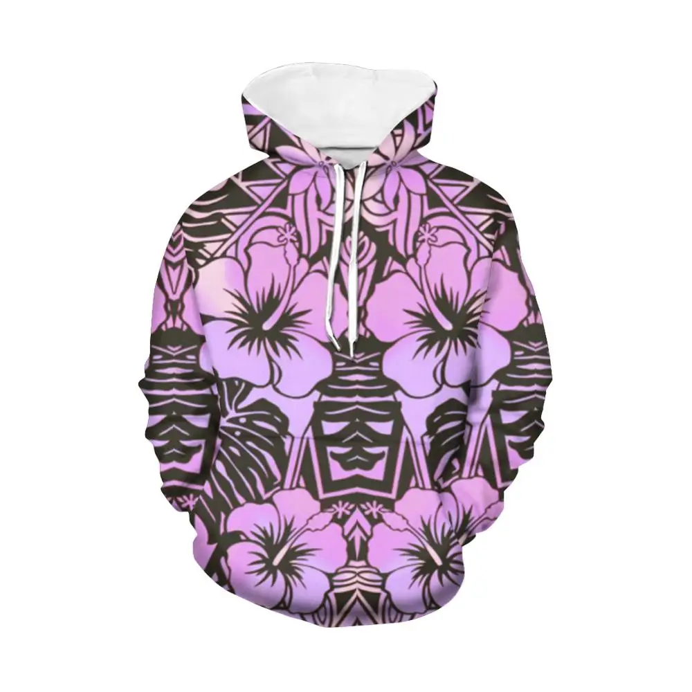 

MOQ 1Women Girl clothes Hoodies Polynesia Style Hoodies Custom Print Logo Latest Personalized Designer Oversized Hoodies