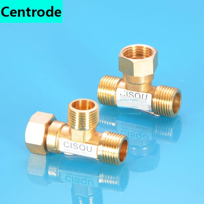 3/4 polegadas, todos os encaixes de cobre, 1/2 pol. rosca, três links, três fitas internas, dentro e fora