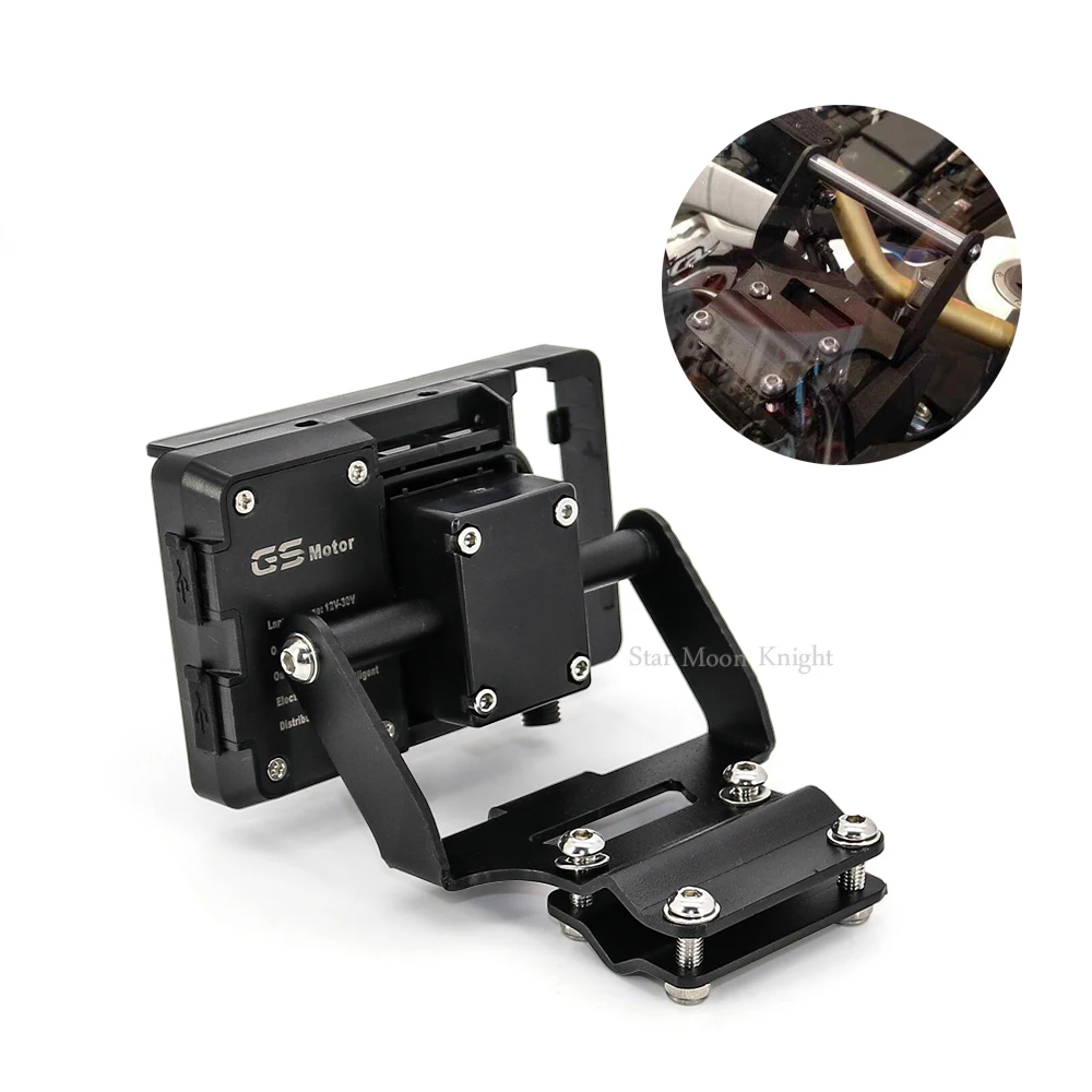 Motorcycle Front Phone Stand Holder Phone GPS Navigaton Plate Bracket For Honda Africa Twin CRF1000L 2018-2019 CRF 1000 L