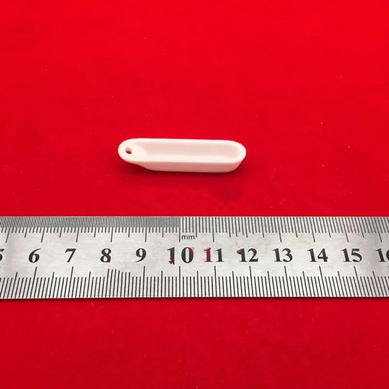 Corundum crucible /99.3% alumina crucible / 40*10*7 / Boat /hole in one side/  Al2O3 ceramic crucible / Sintered crucible