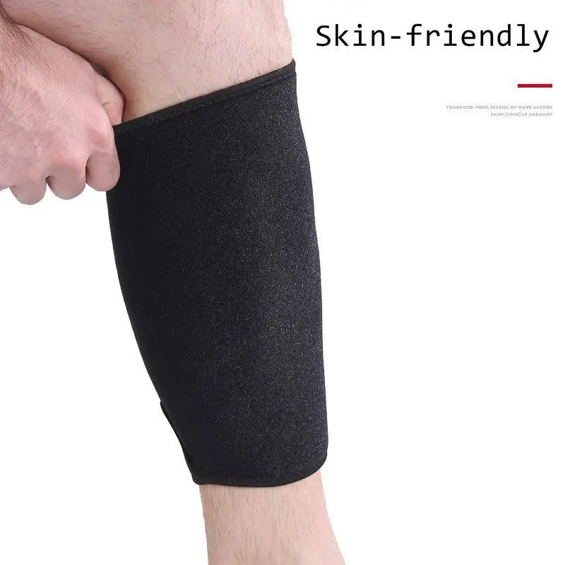 1 Piece Neoprene Compression Calf Sleeve Adjustable Calf Support Sport Football Running Leg Protection Sleeve Cover Shin Wrap