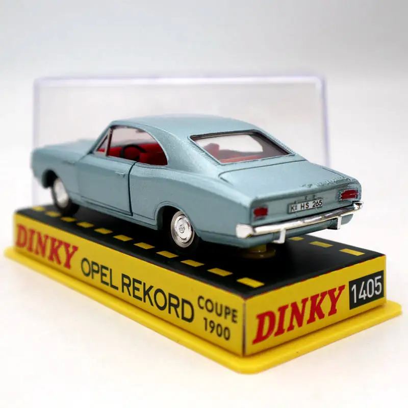 Atlas 1:43 Dinky Toys 1405 Opel Pekord Coupe 1900 Diecast Models Car Collection Auto gift