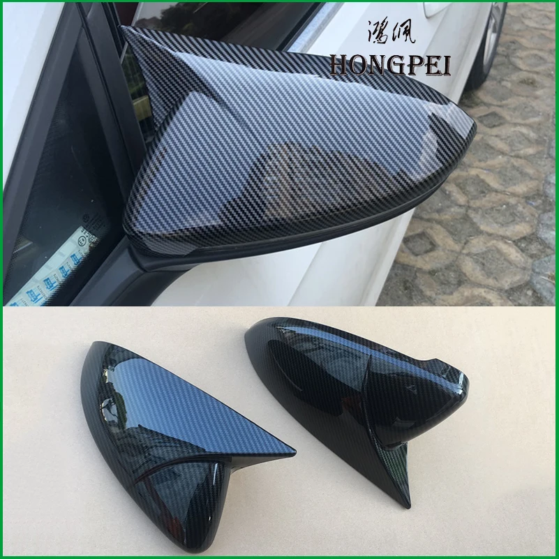 

For VW Volkswagen Golf 7 7.5 MK7 MK7.5 2014-2018 Door Side Wing Rearview Mirror Cover Sticker Decoration Auto Accessories