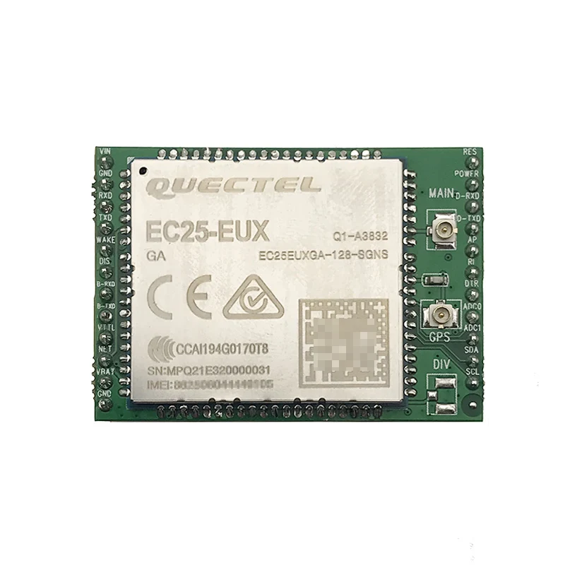 

Quectel EC25EUXGA-128-SGNS SMT Тип EC25-EUX Основная плата Макетная плата НЕ EC25-EU Модуль LTE Cat серии EC25