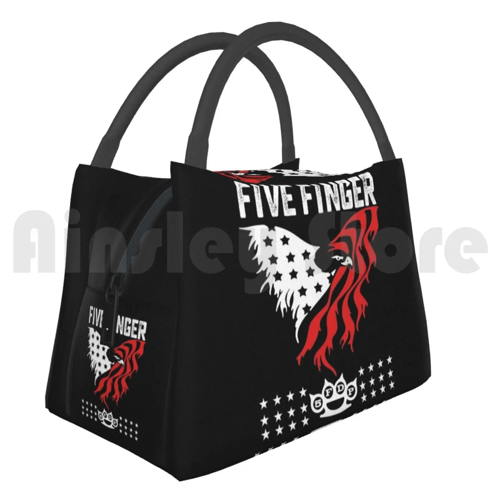 

Portable Insulation Bag Five Finger Skeleton Death Punch Gift Got Your Six Five Finger And Death Punch Finger