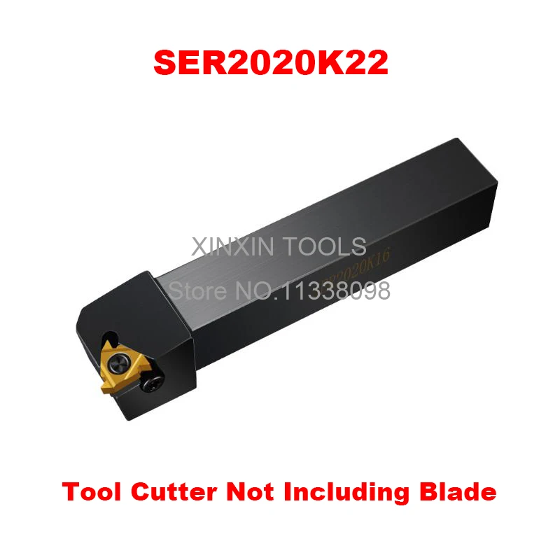 SER2020K22/ SEL2020K22 20*20*125 External Threading Turning Lathe Bar Tools Holder For Lathe Machine