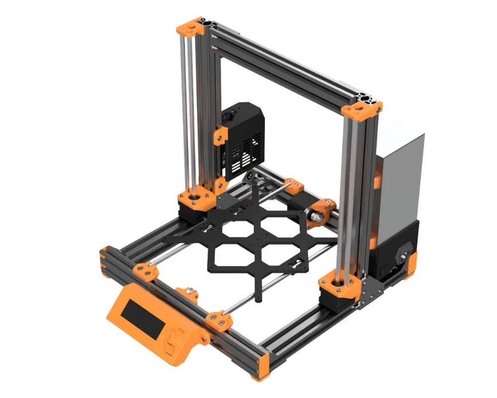 Imagem -03 - Moldura de Alumínio das Extrusões do Perfil Moldura de Alumínio do Perfil Elevação 2040 V-entalhe Prusa i3 Mk3 Mk3s Grupo 20