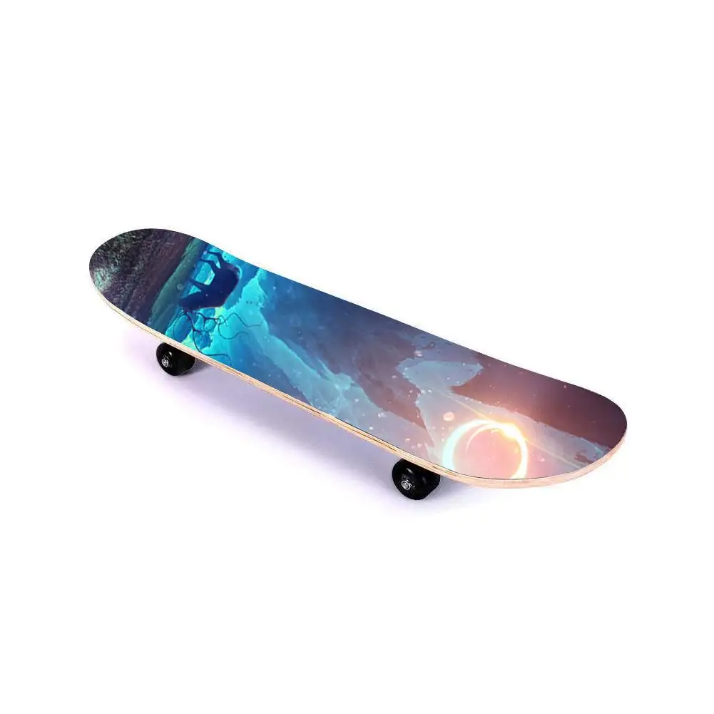 Dancing Longboard Griptapes Long Board Grip Tape Skateboard Griptapes Anti-Slid Sandpaper Colorful Graphic Deck Protective