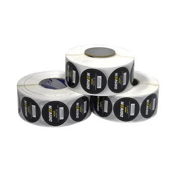 Özel Daire Logo Etiketleri Çıkartmalar Baskılı Mağaza Adı Paketi Mühür Çıkartması Kişisel Hediye Çantası Kutusu Düğün Etiketi Herhangi Bir Boyut ve Renk