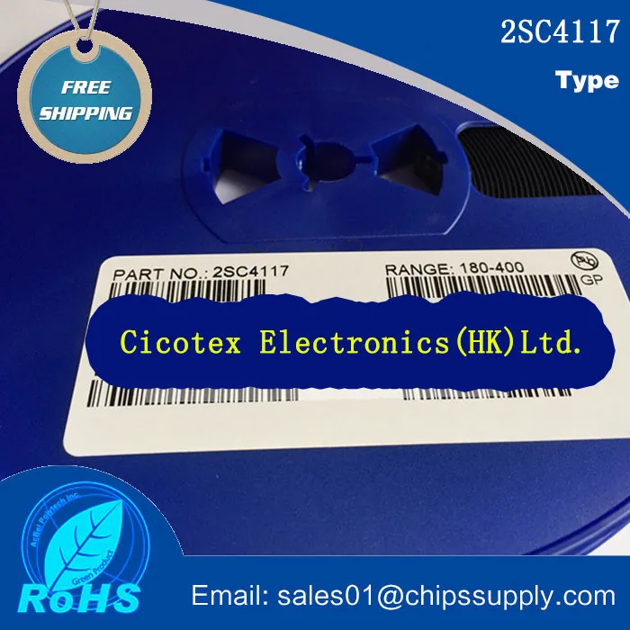 

20pcs/lot 2SC4117 4117 SOT-323 TRANS NPN 120V 0.1A SOT323