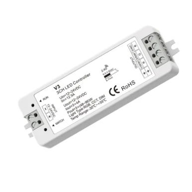 DC12-24V V3 VP V5-M RGBW RGB+CCT RGB controller  V1 V2 single color CCT led dimmer 12V CV RF 2.4G For 1 2 3 4CH led strip light