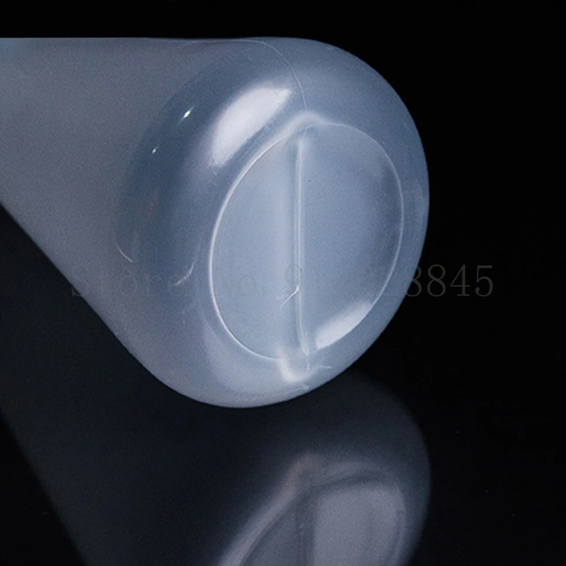 Botella de plástico para laboratorio, recipiente cónico de 50ml a 2000ml