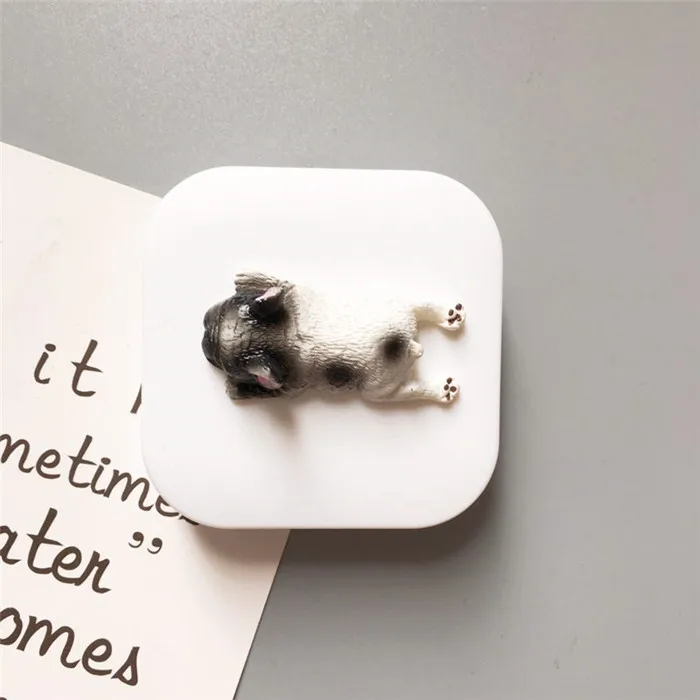 Cute Dog Contact Lenses Case Travel Lens Box Set With Mirror Eye Lenses Holder Container For Lens lente de contato