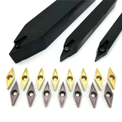 SVVBN1010H11 SVVBN1212H11 SVVBN2020K11 SVVBN2525M11 External Turning Tool Holder+VCMT110304 Carbide Inserts Cutting tools