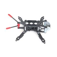 DIY ROMA 123mm 2.5inch Carbon Fiber Frame Kit 2.5mm Arm Support 1104/1106 Motor for RC FPV Racing Micro Long Range Drone