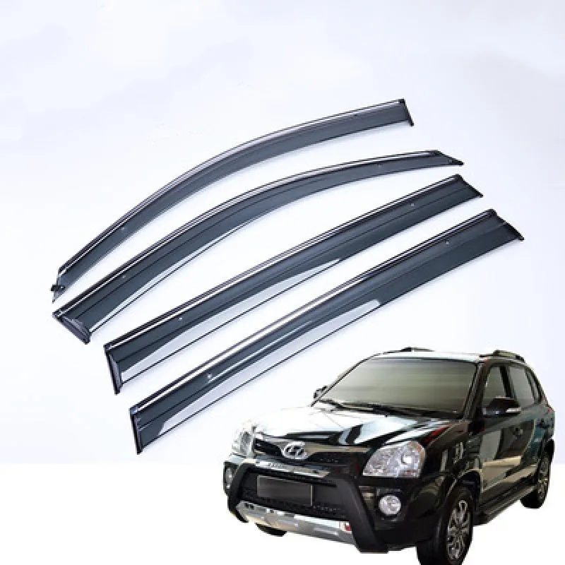 

Side Window Deflector For T u c s o n 2008——2014 2015——2019 Smoke Window Visor Sun Rain Deflector Guards SUNZ