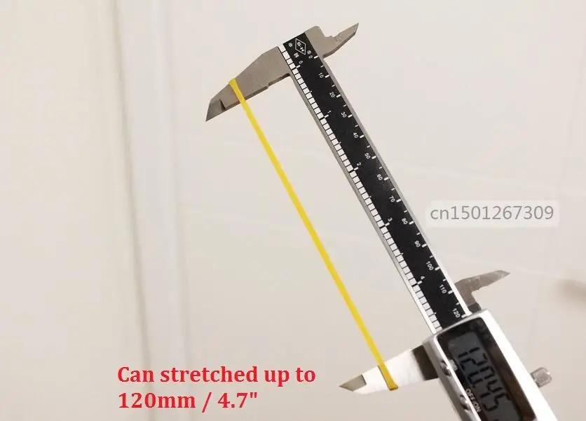 Diameter 3cm Small Wide Brown Elastic Rubber Band For Packing Packaging