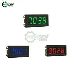 DC 0-100V 0-10A 0.56 Inch Mini 4 Bit Digital Voltmeter Ammeter LED Display Panel Voltage Current Detector Tester Meter Dropship