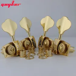 GUYKER high-grade Open Gear Bass Tuners Gear ratio 1:26 Tuning Keys Gold