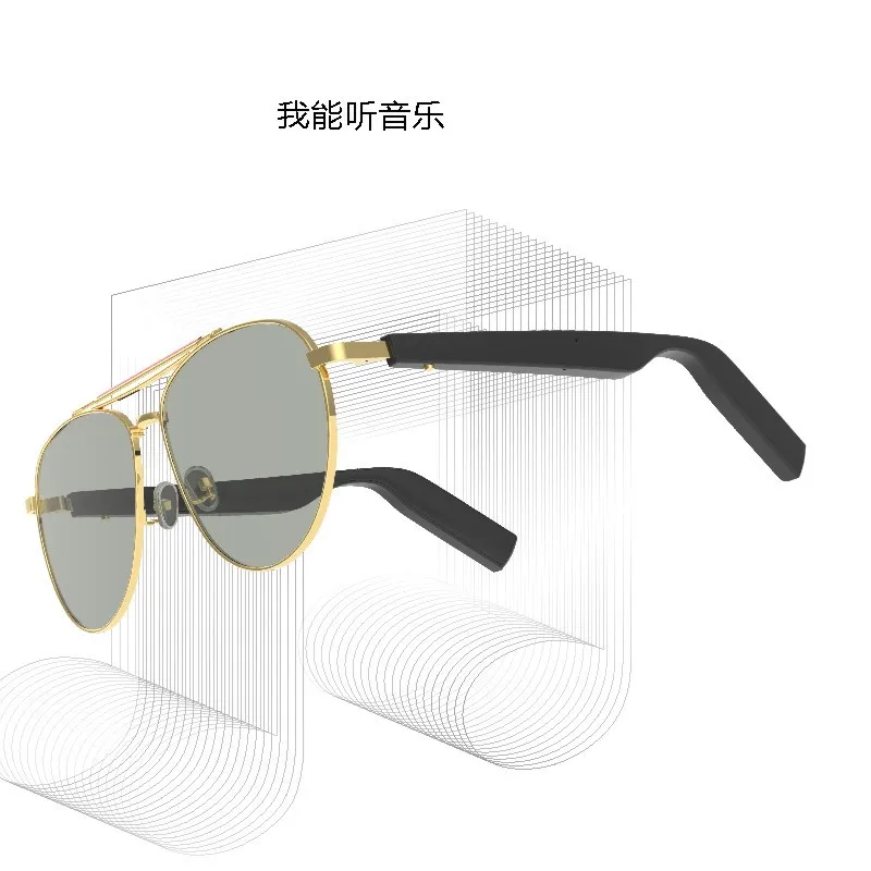 H2 Inteligentne okulary Bluetooth Okulary muzyczne IP67 Wodoodporne i pyłoszczelne sterowanie głosem Okulary przeciwsłoneczne Bluetooth na zewnątrz