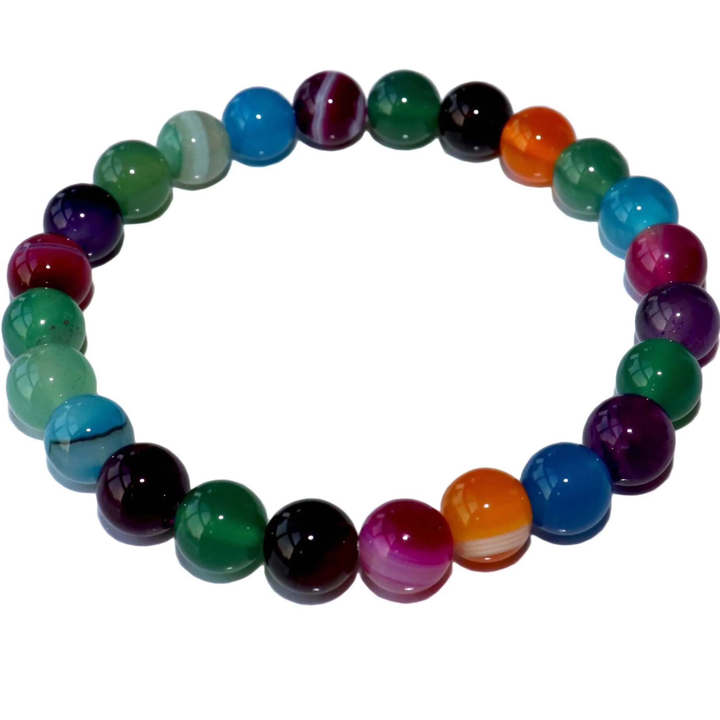 Alta calidad 6, 8, 10 MM piedra Natural lapislázuli pulseras con cuentas para mujeres y hombres pulsera de energía de moda regalo de joyería elástica
