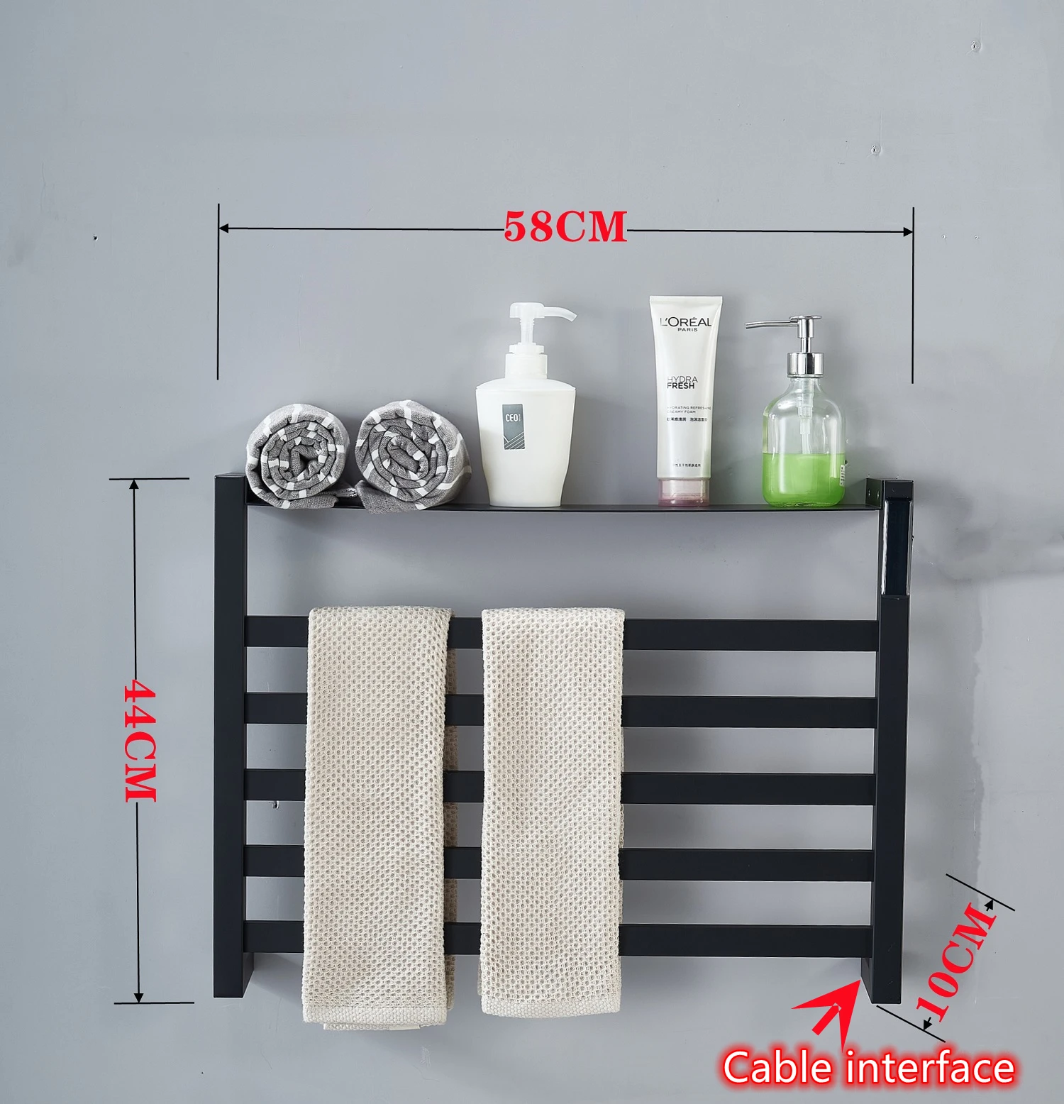 Towel heater Stainless steel Temperature control Time control Sterilization Bathroom furniture Electric heating Towel Warmer