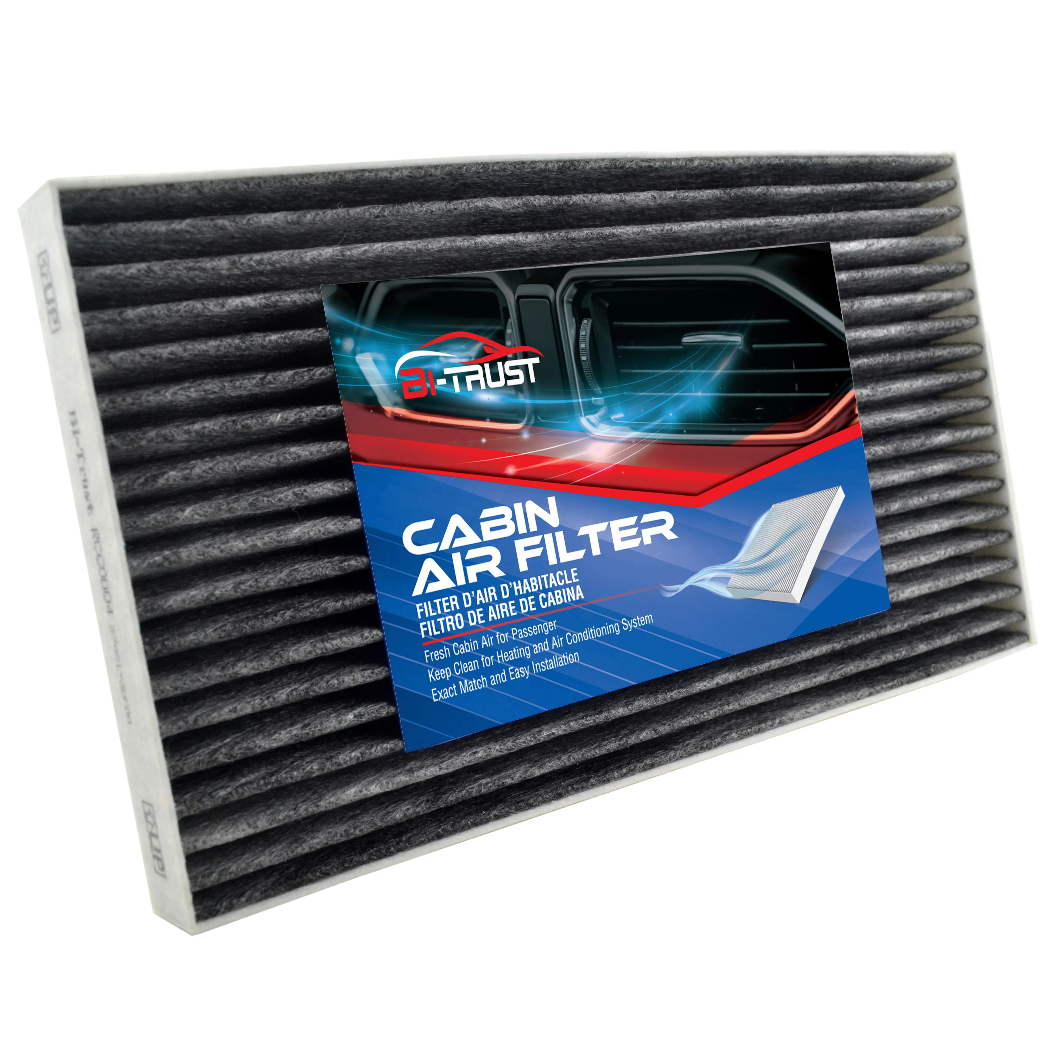 

Bi-Trust Cabin Air Filter for 2009-2014 Nissan Cube/2011-2017 Nissan Juke/2011-2019 Nissan Leaf/2017-2019 Nissan Sentra