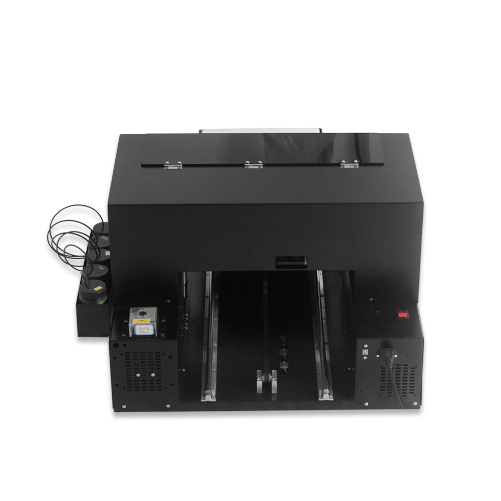 A3 large format DTG T-shirt printing machine split ink cartridges with high resolution using Epson L1800 print head