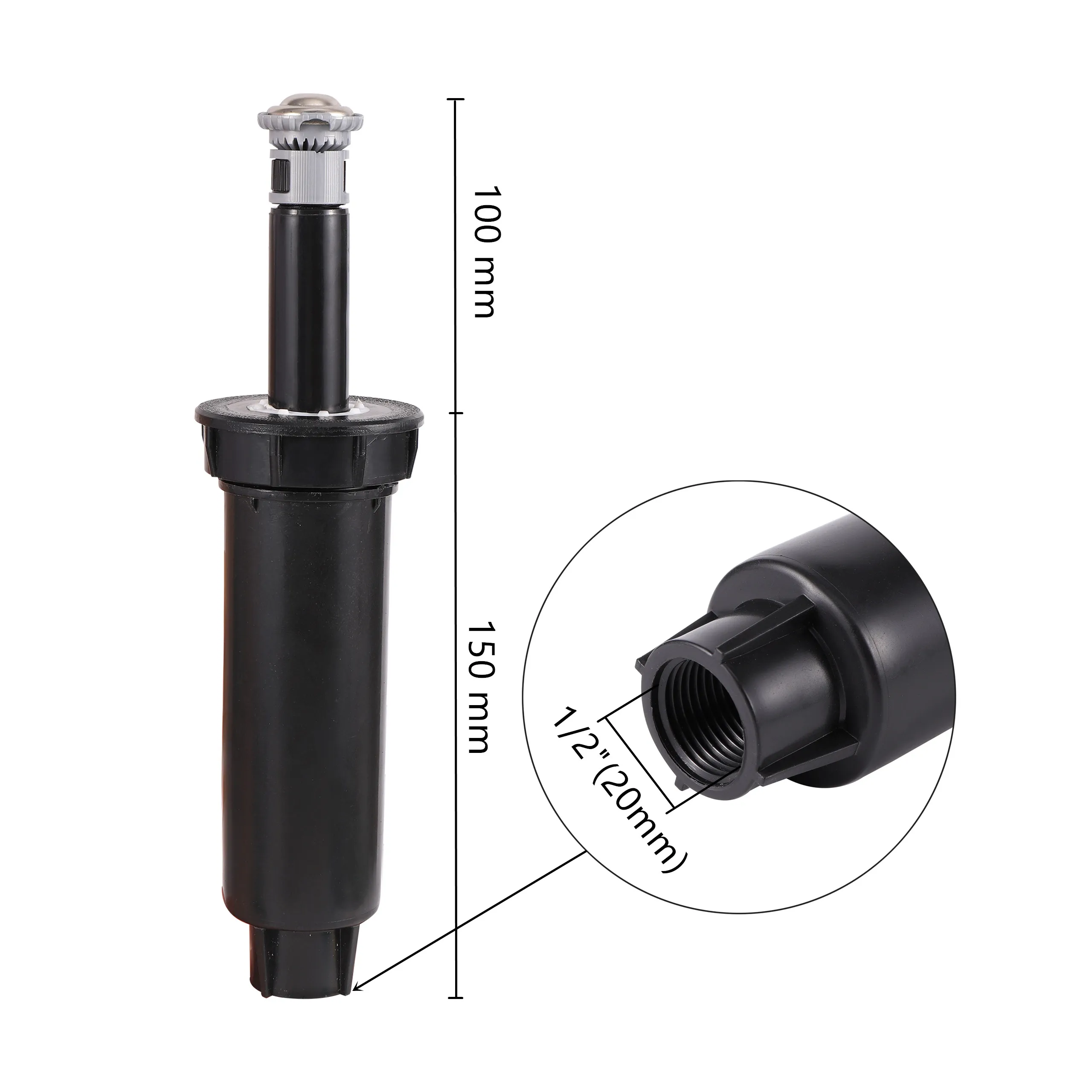 360 stopni Pop-up podlewanie zraszacze automatyczne chowane nawadnianie trawnika zraszacz ogród szklarnia pole golfowe podlewanie zbyt