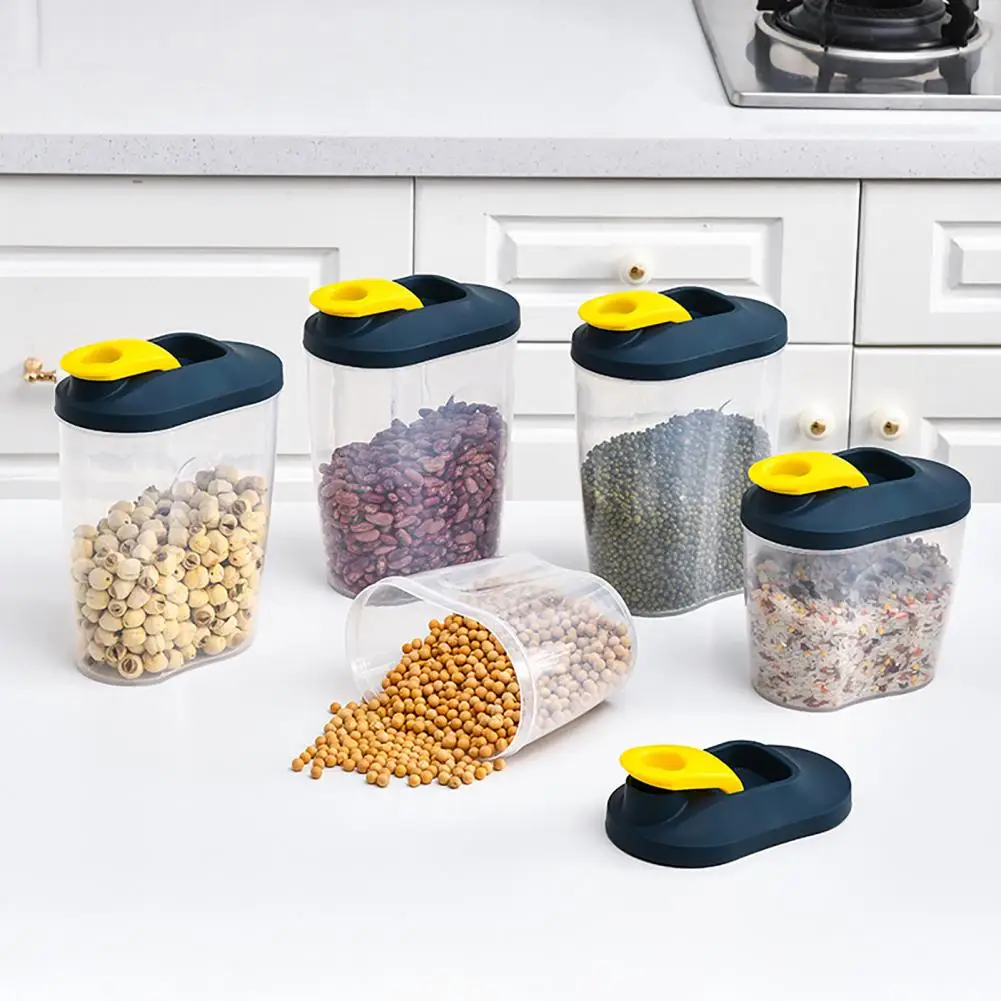 

80% Hot Sales!!Storage Box Food-grade PP Airtight Cereal Container Jars for Bulk Cereals