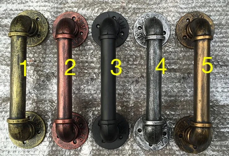 1PCS  L:30cm Retro Bar Cafe Music Club KTV Doorknobs DIY Industrial Pipe Furniture Table Feets Leg Base