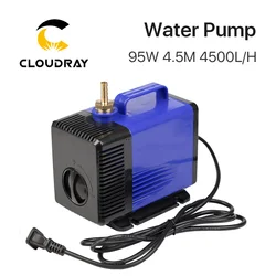 Submersible Water Pump 95W 4.5M 4500L/H IPX8 220V for CO2 Laser Engraving Cutting Machine