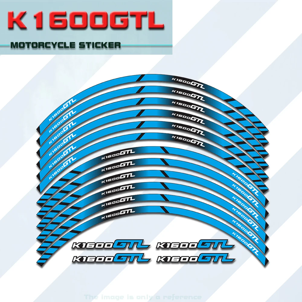 

Светоотражающие и водонепроницаемые высококачественные наклейки на внутренние диски мотоцикла подходят для BMW K1600GTL K1600 gtl