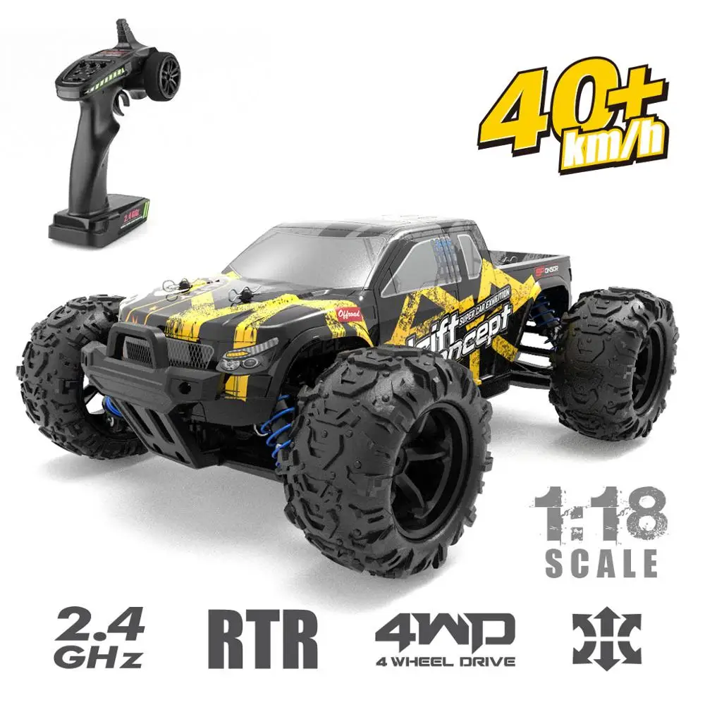 

New 40+km/h RC Car 4WD 1:18 Scale High Speed Buggy Racing Car Toys RC Drift Climbing car Truck Remote Control Car kids toys Gift