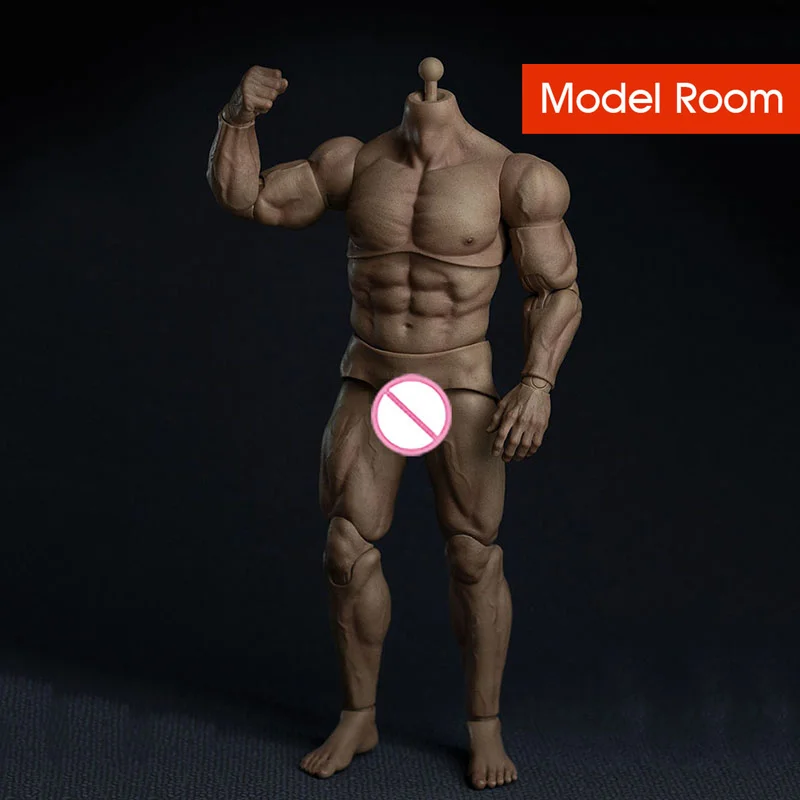 

Worldbox AT030 1/6 Male Strong Muscular Action Figure 12'' Tough Man Super Flexible Joint Body Fit 1:6 Head Sculpt In Stock