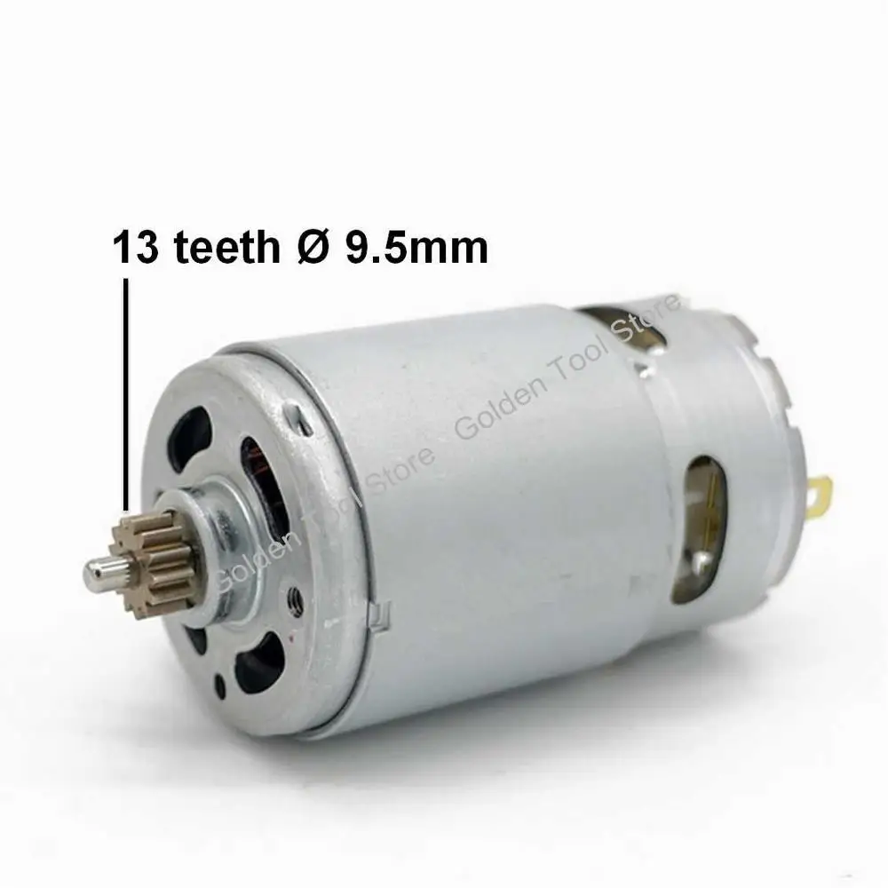 DC RS550 Motor 13 teeth 13teeth 9.5 mm replace for BOSCH cordless Drill Screwdriver GSR GSB 10.8V 12V 14.4V 18V spare parts