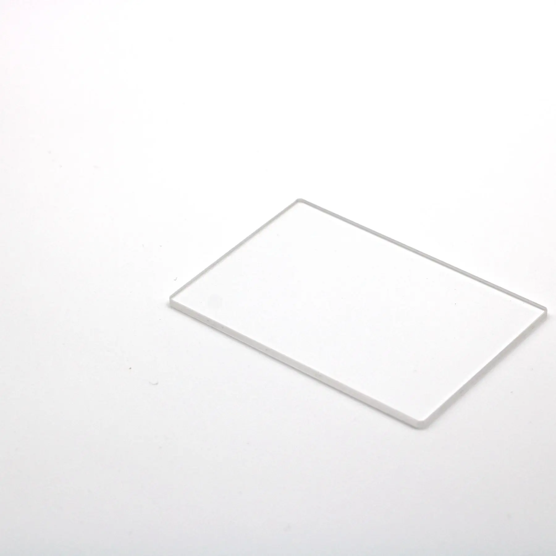 5 pezzi di filtro uv trasparente totale e IR pass dimensioni 60x60mm vetro di silice fuso al quarzo JGS2