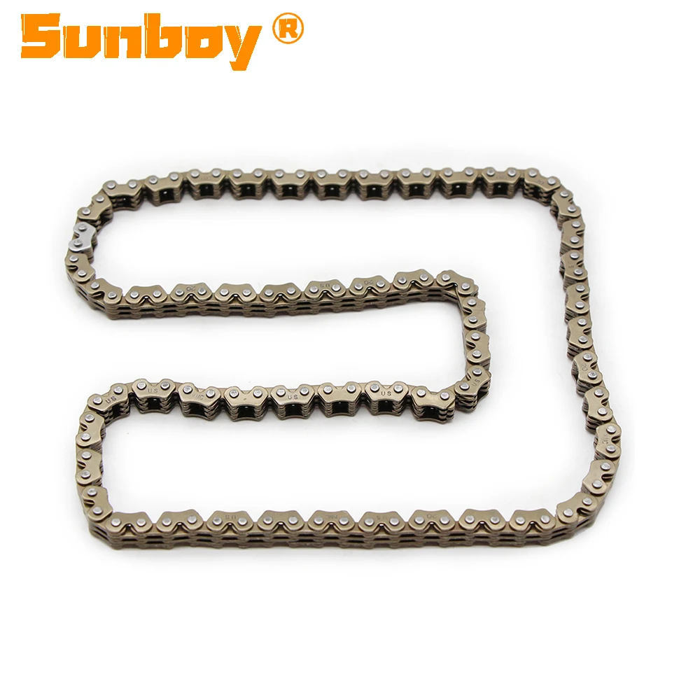 Motorcycle Links Engine Time Cam Chain For Honda 14401-KW3-003 NX250 AX-1 For Yamaha 94591-57126 XT660 XT660R XT660X XT660Z