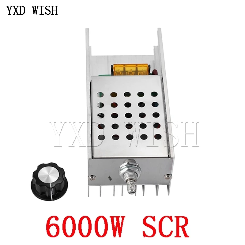 110V - 220V 2000W 3800W 4000W 5000W 6000W 10000W SCR Voltage Regulator LED Dimmer Motor Speed Controller 220 V Dimming Dimmers