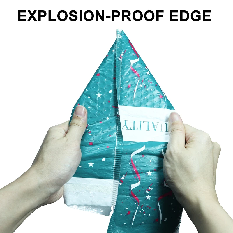 Envelope com estampa de 8x10 polegadas, envelope com plástico bolha para envio postal, 10 unidades