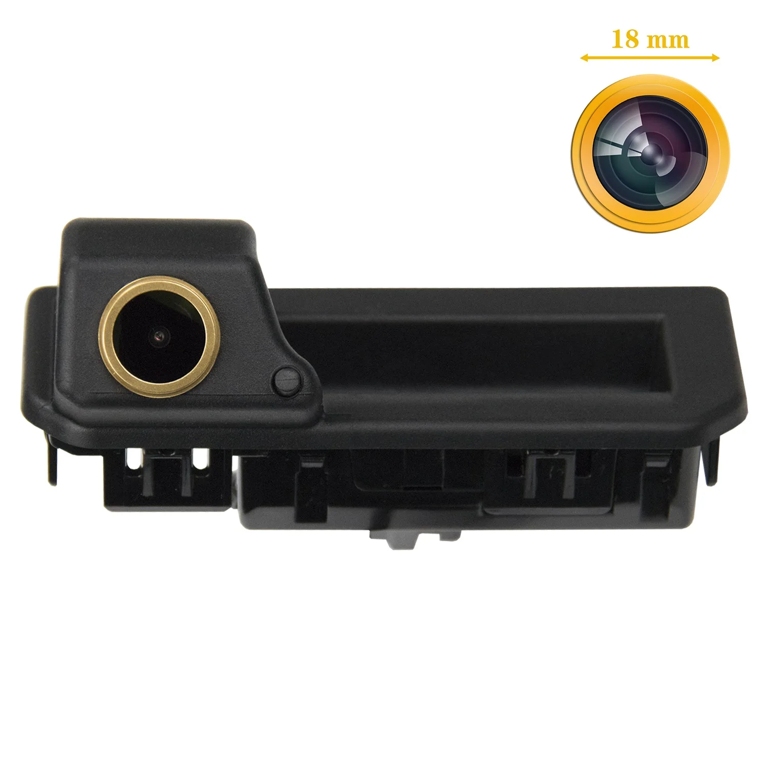 Misayaee HD 1280x720P Car Rear View Camera Trurk Handle for SEAT Arona TAYRON Tharu Passat Polo BORA JETTA Sagitar Free Filter