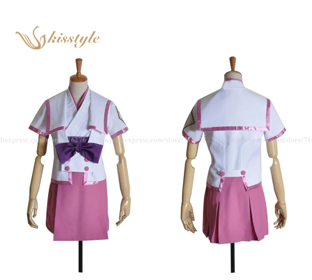 Kisstyle Fashion From The New World Saki Watanabe School Uniform Cosplay Costume,Customized Accepted