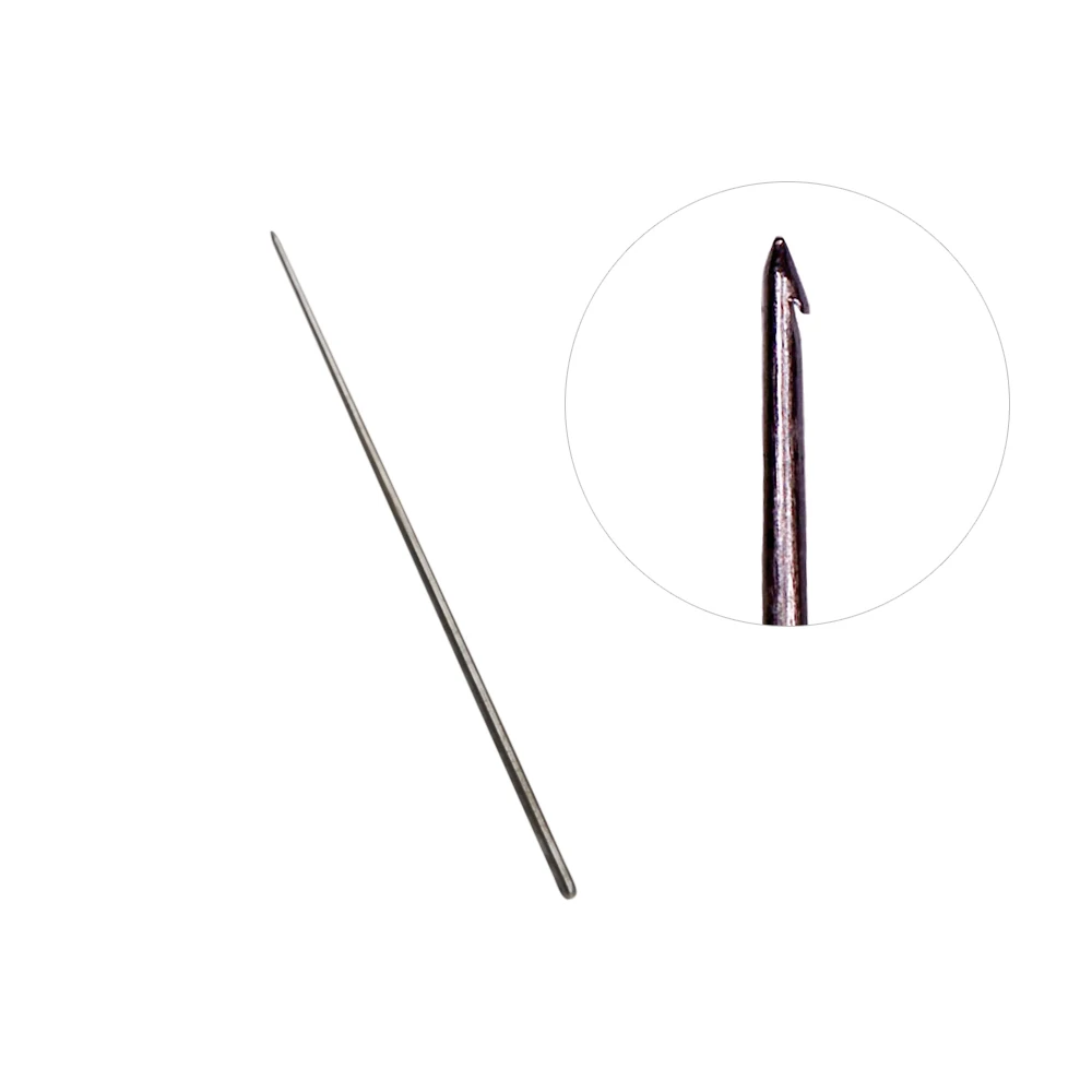 Soporte de aguja superior para pelucas, herramienta de inyección de cabello, hecho a máquina, cuero cabelludo