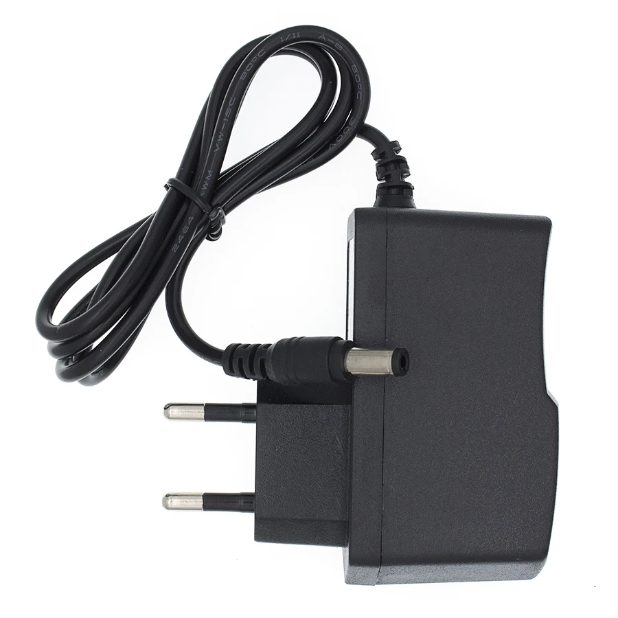 1pcs AC 100V-240V Converter Adapter DC 9V 1A Power Supply EU Plug DC 5.5mm x 2.1mm 1000mA  UNO MEGA