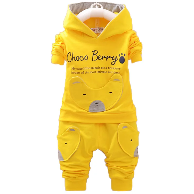 New Spring Autumn baby girl clothes baby suit Sport 2 piece set baby boy clothes  6 Months-4 Years Old