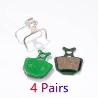 Bicycle Disc Brake Pads for FORMULA ORO K18 ORO K24 ORO PURO Disc Brake, for GIANT DA7 Disc Brake, 4 Pairs