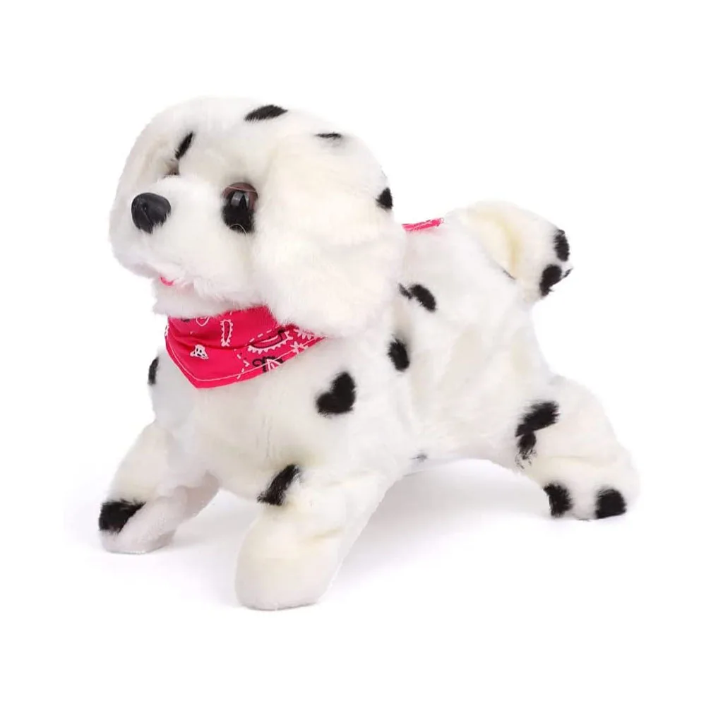 Flip Over Puppy Battery Powered Little PIush Puppy Dog Somersaults Barks Sits Walk Tail-Wagging Electronic Pets Birthday Gifts