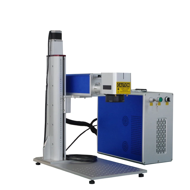 2022 Up to Date Intelligent Fiber Laser Marking Machine for Business Price 20w 30w Smart Cnc Laser Engraver in Metal